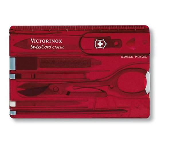 Picture of Swiss Card Classic Red